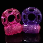 Новинка 2020, вибрирующее кольцо на пенис, силиконовое кольцо-бабочка, кольца на пенис, секс-игрушки, товары для взрослых, секс-игрушка случайного цвета, Прямая поставка