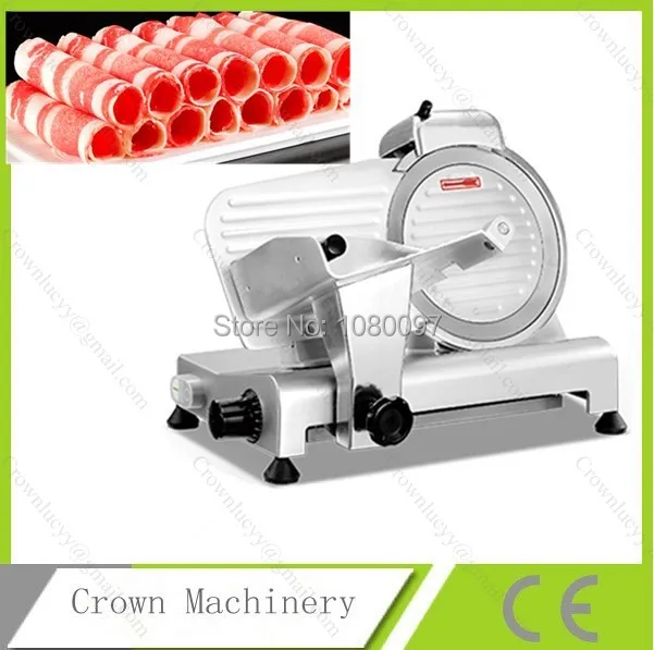 8 дюймовая электрическая полуавтоматическая ручная мясорубка машина для нарезки