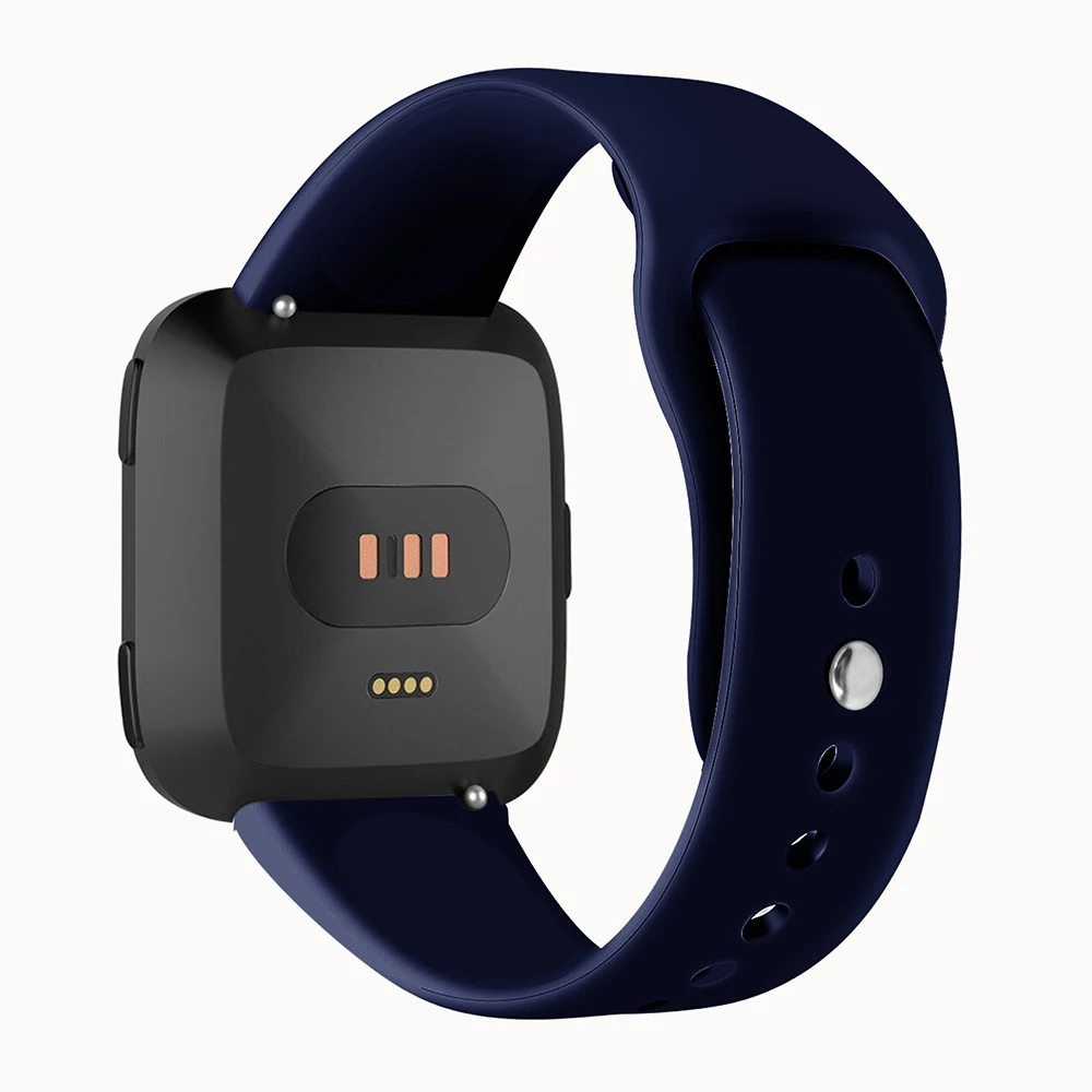 Цветной силиконовый ремешок для Fitbit Versa, ремешок для фитнес-трекера, Смарт-часы для Fitbit Versa, аксессуары для умных часов