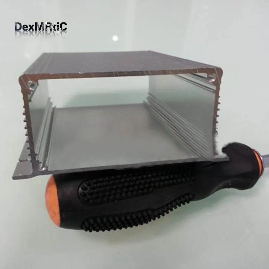 Алюминиевый корпус Электрический экструдированный Настенный Чехол DIY 88x39x100 мм