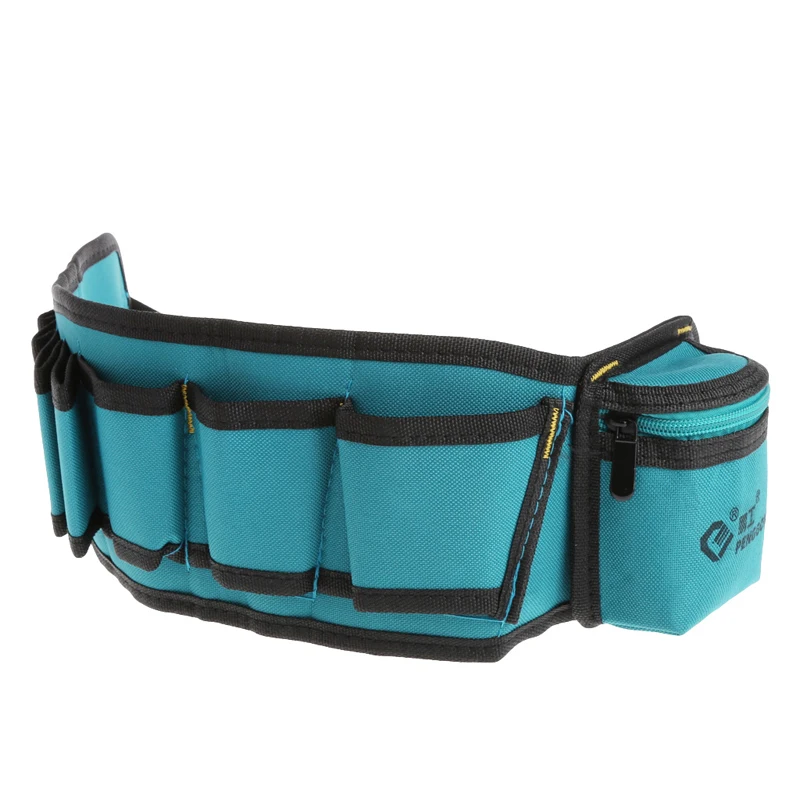 

Multi-pockets Tool Bag Waist Pockets Electrician Tool Bag Organizer Carrying Pouch Tools Bag Belt Waist Pocket Case