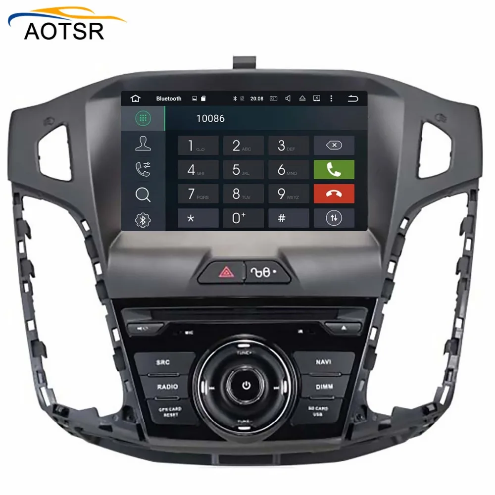 IPS экран Android 8 0 автомобильный DVD мультимедийный плеер головное устройство для Ford