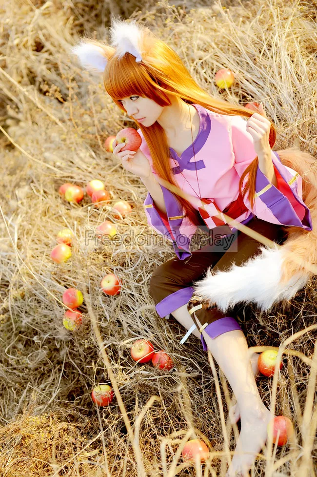 Косплей Костюм Волка и волка Холо |