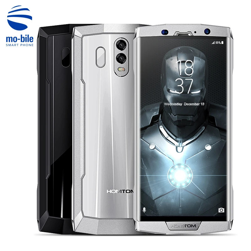 HOMTOM HT70 смартфон 6 0 'ཎ:9 полноэкранный Android 7 MTK6750T Восьмиядерный 4 Гб 64 ГБ 10000 мАч