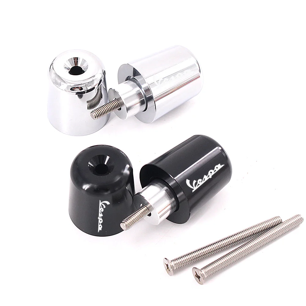 Руль для мотоцикла 7/8 &quot22 мм рукоятка с рукояткой Торцевая Крышка Vespa Granturismo 125/200