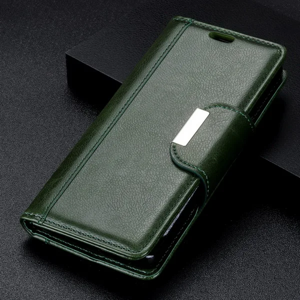 B3 green Чехол-книжка с откидной крышкой для Xiaomi mi 9 SE mi Play mi x 3 2S A2/6X Black Shark 2 Pocophone F1 Чехол-кошелек для Xiao mi Red mi 7 Note 7 6A - Цвет: B3 green