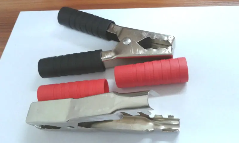 Зажим для автомобильного аккумулятора 10 шт. испытательный зажим типа крокодил 200