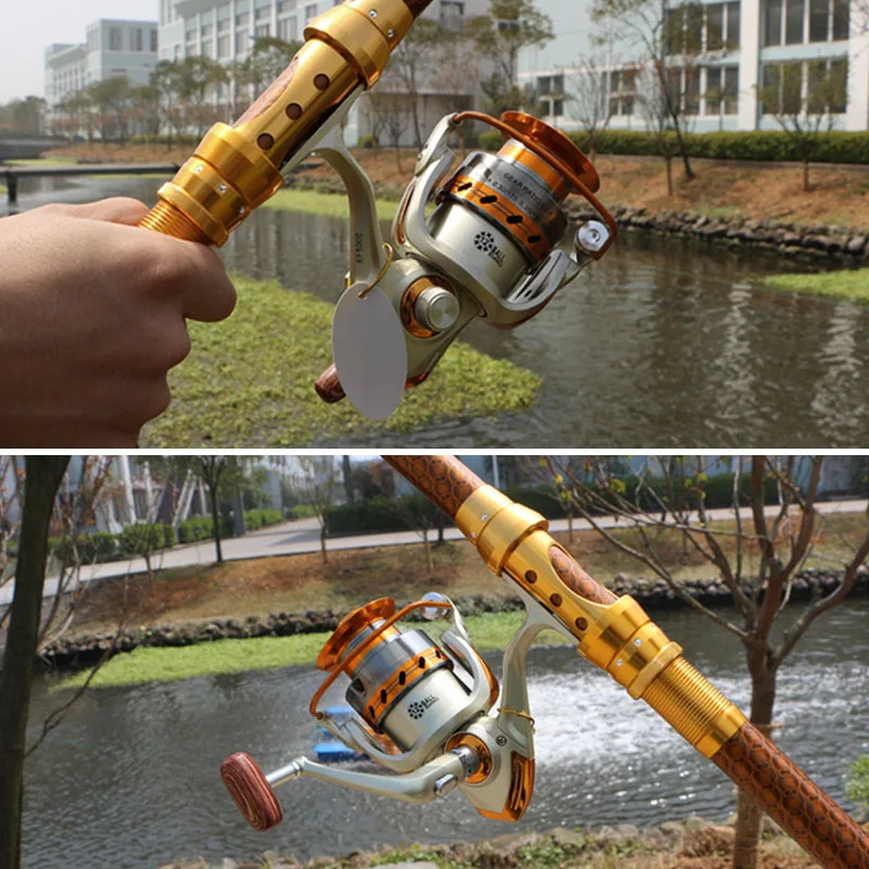 

EF Series Aluminum 12BB Ball Bearing Spool Spinning Line Wheel Rocker Arm Fishing Reel MC889