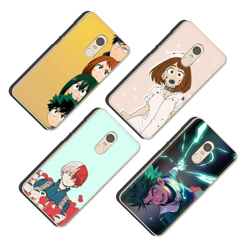 Чехол для телефона My hero Academy для Xiaomi Redmi 4A 4X5 6 A Plus Pro 7 GO Note 4 4X5 6 7 8 Pro 7A K20 Pro