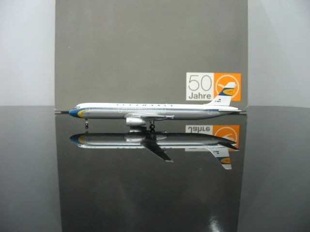 1:500 Пособия по немецкому языку Lufthansa A321 100 D AIRX 50 Jahre с трёхмерными чертёжами|aircraft