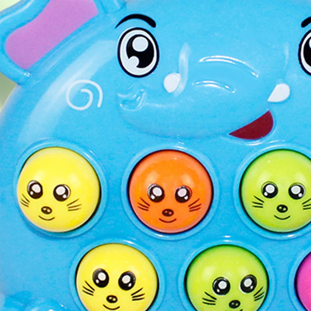 

1Pc Cute Sparkling & Musical Electric Educational Toy Whack a Mole Hit Hamster for Infant Baby Children Musical Toys Funny Game