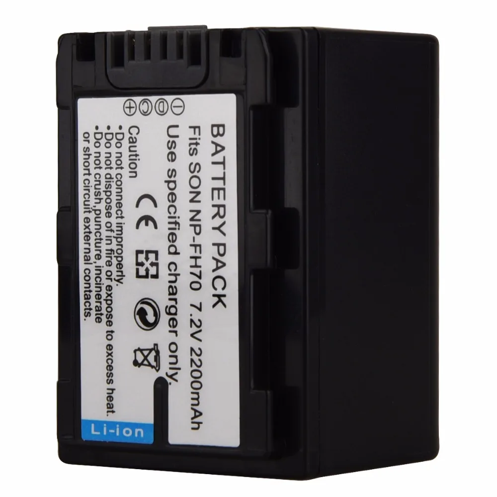 2200 мА/ч, NP-FH70 Батарея для sony NP-FV100 NP-FH30 NP-FH40 NP-FH60 NP-FH50 NP-FH70 HDR-SR/XR HDR-CX/UX/HC фильтрующий серии Батарея акумуляторная батарея