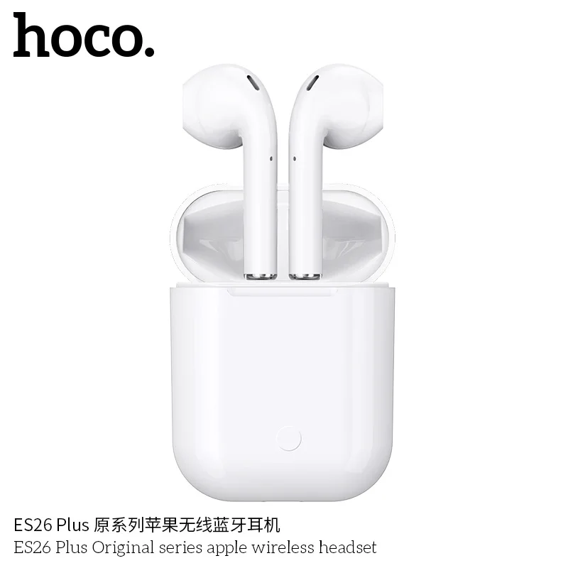 HOCO ES26 plus Мини Bluetooth наушники стерео бас беспроводная 5 0 гарнитура зарядная