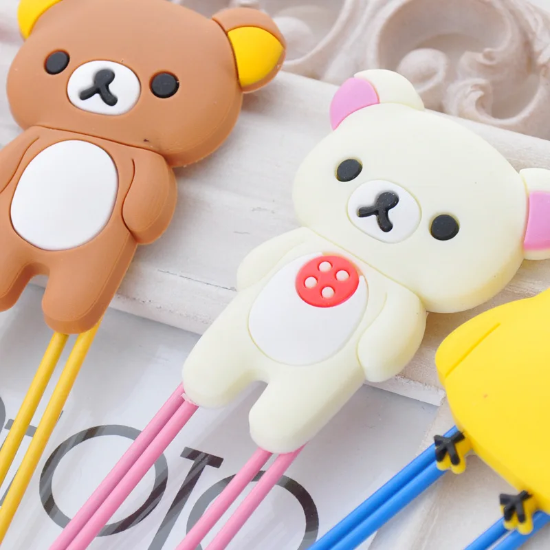 1 шт. милый мультфильм Kawaii Rilakkuma серия зажимы для закладок бумаг визитница