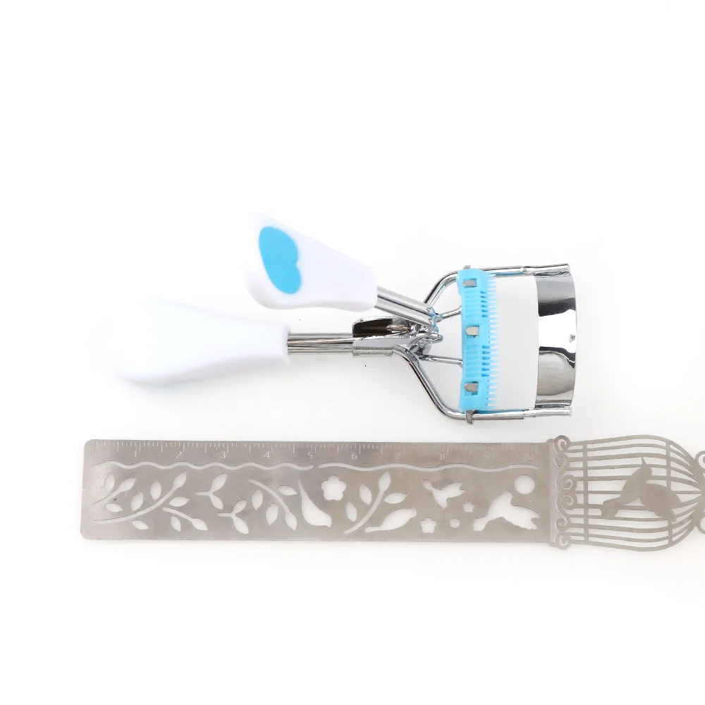 1Pc Pink/Blue/Black Cosmetic Eyelash Curler With Comb Tweezers Curling Clip Eye Beauty Tool | Красота и здоровье