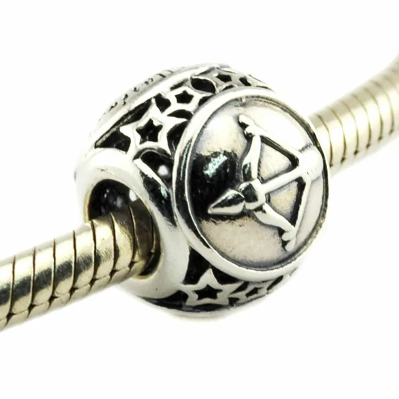 Подходит к подлинным браслетам Pandora осенняя коллекция серебряные бусины 925 пробы