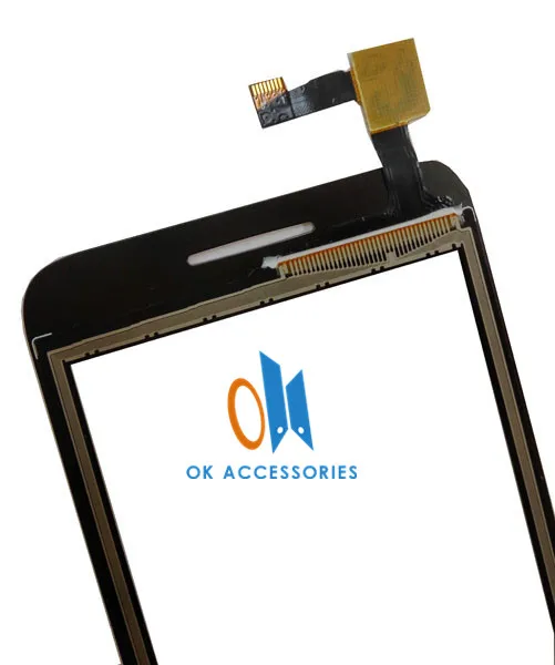 Для Alcatel One Touch Pixi4 OT4034 4034D 4034A 4034E ЖК-дисплей+ сенсорный экран дигитайзер черный цвет с лентой инструменты 1 шт./лот