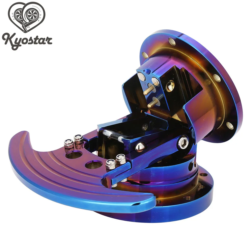 Neo хром всплывающий автомобильный адаптер ступицы рулевого колеса Радужная