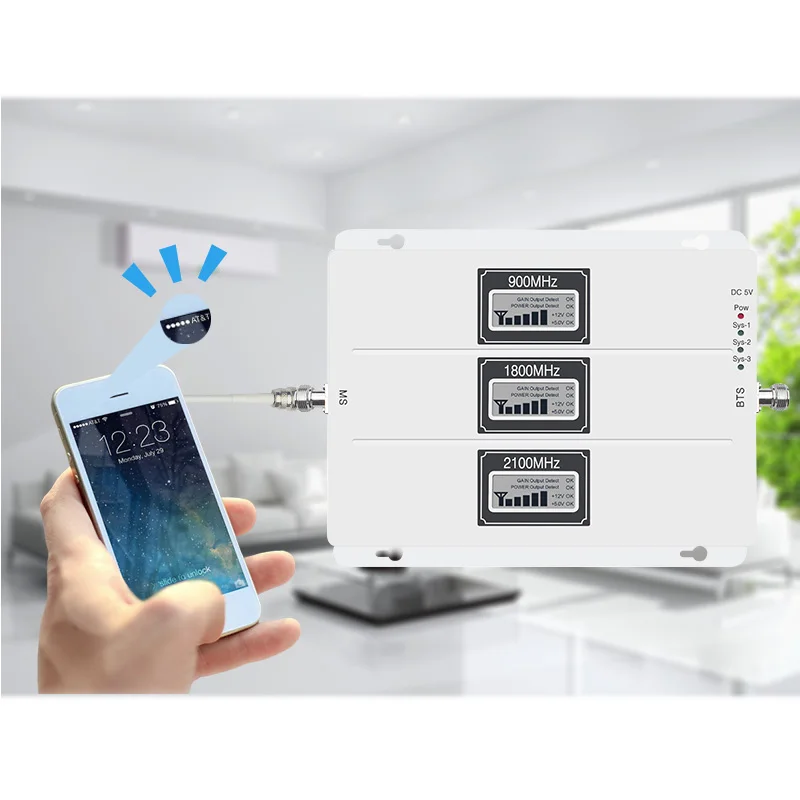 Lintratek усилитель 2g 3g 4g репитер 900 1800 2100 сотовой связи gsm интернета мобильной
