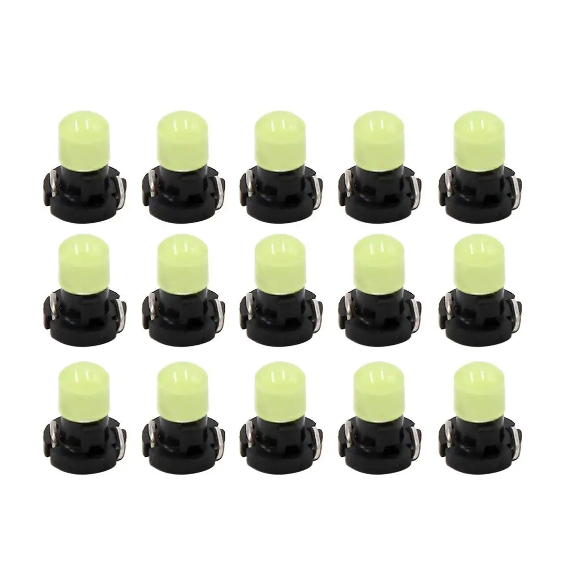 

Uxcell 15 шт. 12В Ice Blue T3 автомобильный клиновидный светодиодный Даш-датчик приборная панель Свет Интерьер