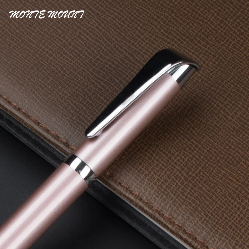 Высокое качество роликовая шариковая ручка с 3 цветными металлическими