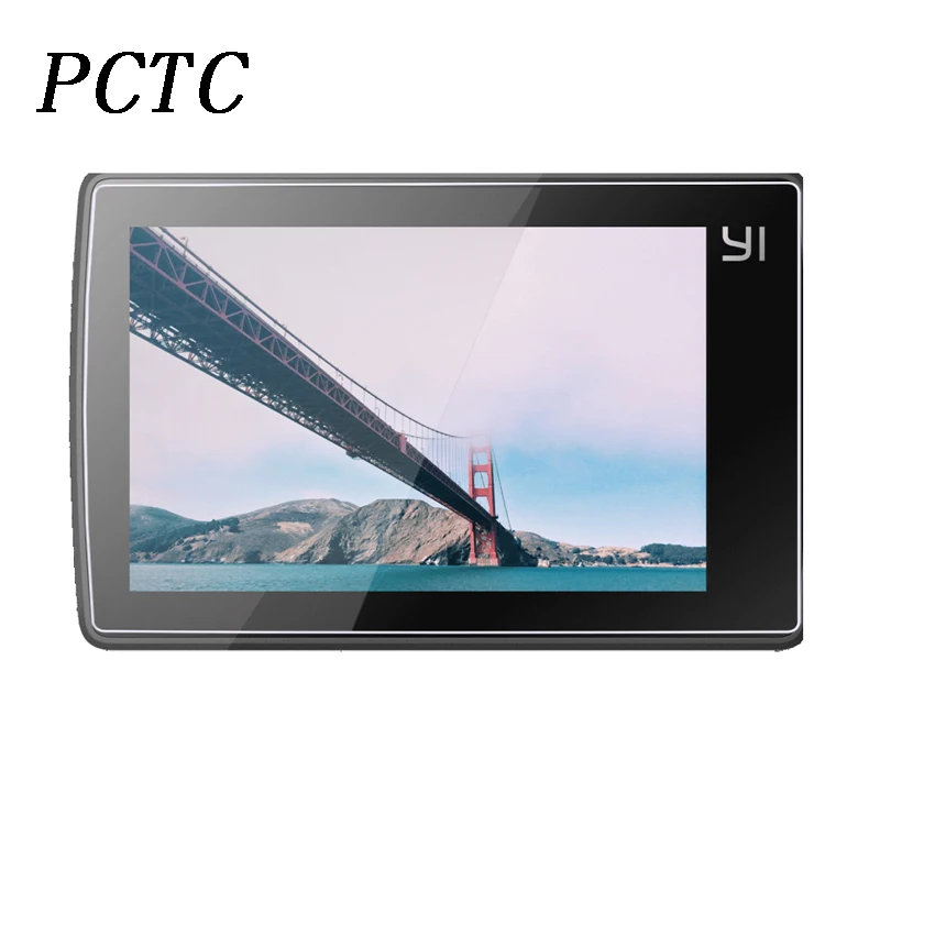 PCTC для Xiaomi YI 4K экшн камера ЖК экран протектор и объектив идеальный радиан