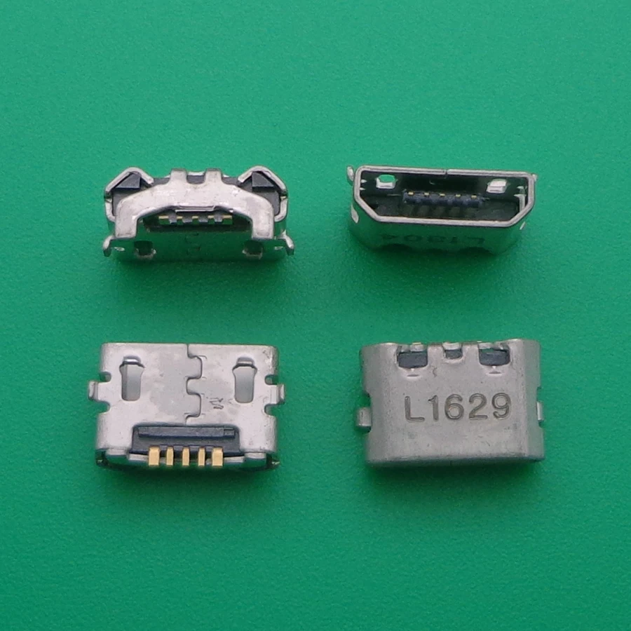 10 ~ 100 шт. Micro USB разъем для зарядного порта 5 контактный Huawei Honor 4X Y6 4A P8 C8817 P8max P8Lite 4C