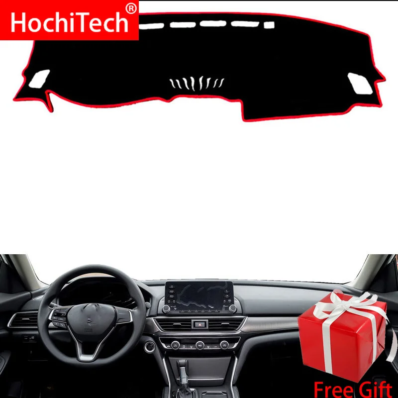 

Чехлы для приборной панели автомобиля для Honda inspire 2019, правый и левый руль, накидки, коврики, аксессуары