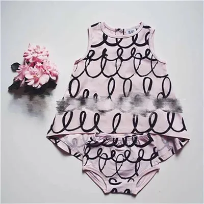 Pink dress pants EnkeliBB/модная дизайнерская одежда для детей летняя одежда для мальчиков Футболка с принтом для детей, летние топы для малышей, штаны детские топы с волнистым принтом - Цвет: Pink dress pants