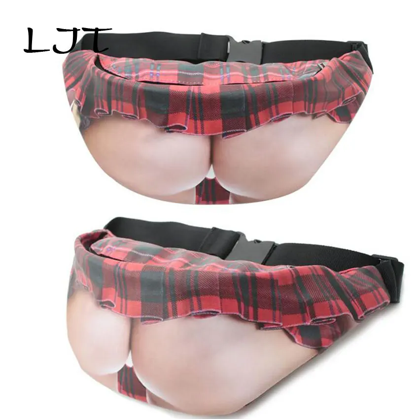 Поясная Сумка LJT Мужская и женская креативное забавное пиво карманы для живота