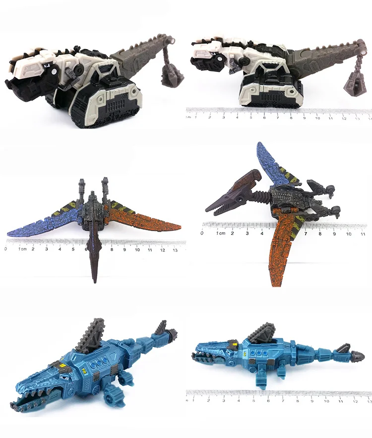 FGHGF Dinotruxs грузовик динозавр Rollodon TY Rux бульдозер Skya Ton Scoot pэхолот Garby фигурки для