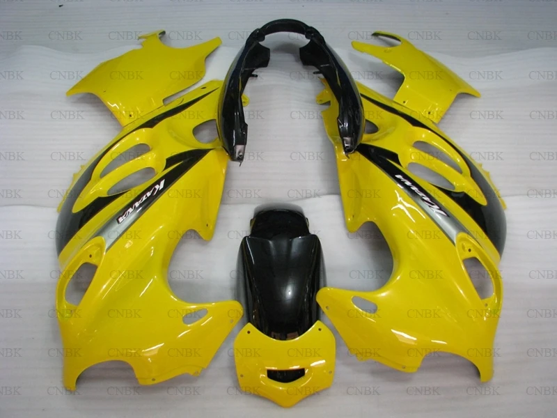 Комплект обтекателей для GSX 600F 1998 - 2006 Katana Suzuki GSX600F 05 06 желто-черный мотоциклетный