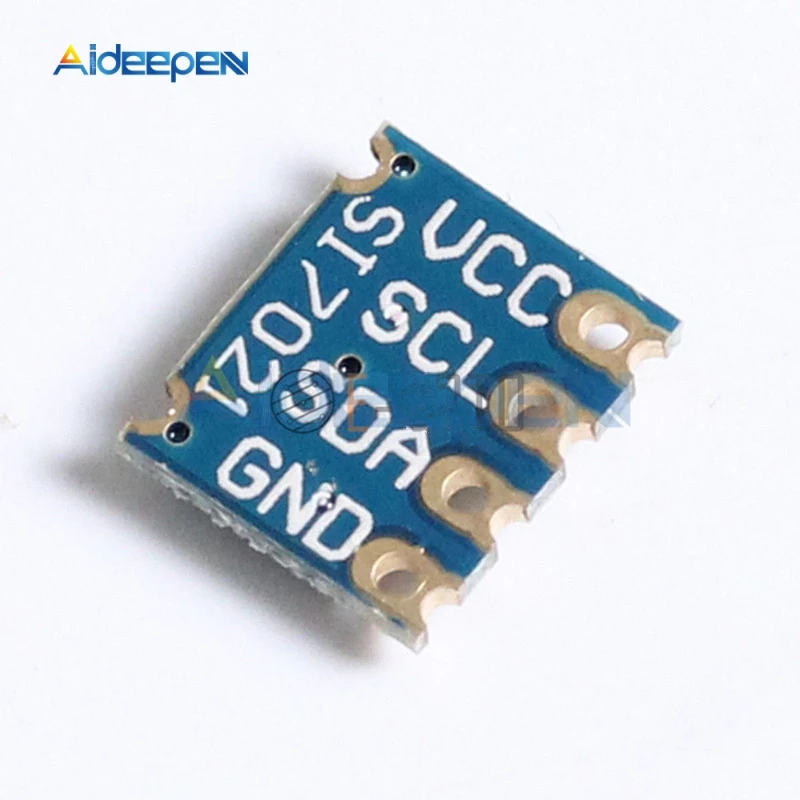Мини SMD Si7021 модуль датчика температуры и влажности для Arduino I2C IIC интерфейс