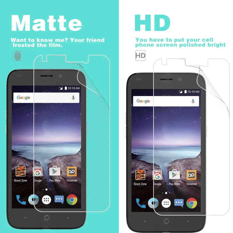 HD прозрачный глянцевый пленка для ZTE Prestige 2 Prestige2 N9136 N9132 матовая против отпечатков