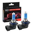 Супер яркие галогенные лампы 9005 HB3 55 Вт 12 В, 2 шт., автомобильные фары, противотумансветильник фары, высокая мощность, автомобисветильник почки 5000K, белый свет