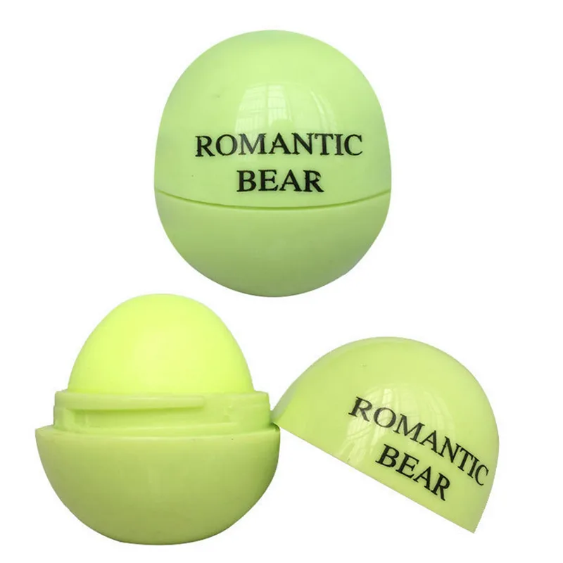 Романтический бальзам для губ с мишкой фруктовый вкус детский увлажняющий милый