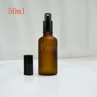 wholesale 50ml perfume fine mist brown spray bottle 50cc perfumetoner points bottlingcosmetic packaging container