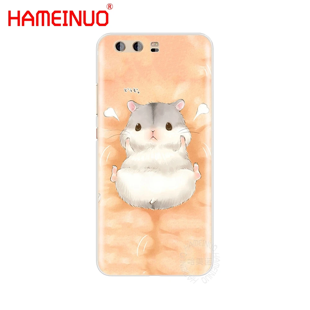 HAMEINUO чехол для телефона с изображением кролика мыши хомяка huawei Ascend P7 P8 P9 P10 P20 lite plus