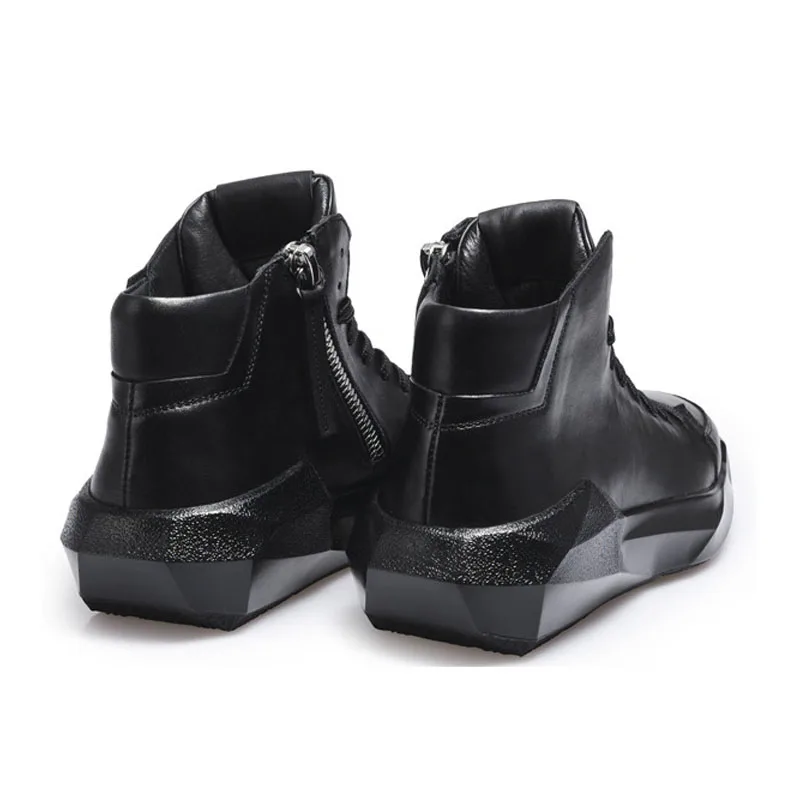 Туфли мужские из натуральной свиной кожи модная дышащая повседневная обувь на