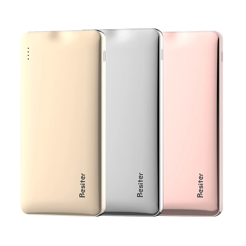 Внешний аккумулятор павербэнк Besiter BST 011Q 10000мАч двойной разъем USB 3.0 быстрая