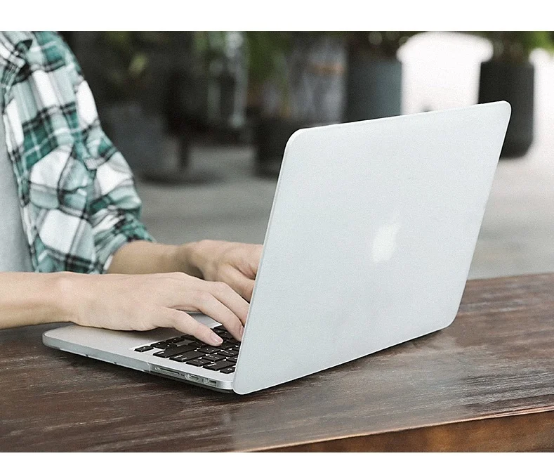 Новый матовый чехол для ноутбука + защита экрана (подарок) клавиатуры 11 12 13 15