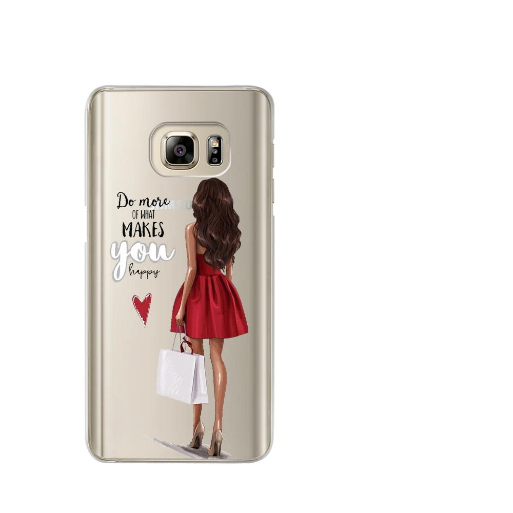 Для Samsung Galaxy S8 чехол для samsung s10 S6 S7 Edge S9 Plus S10 Lite TPU Рождество королева принцесса
