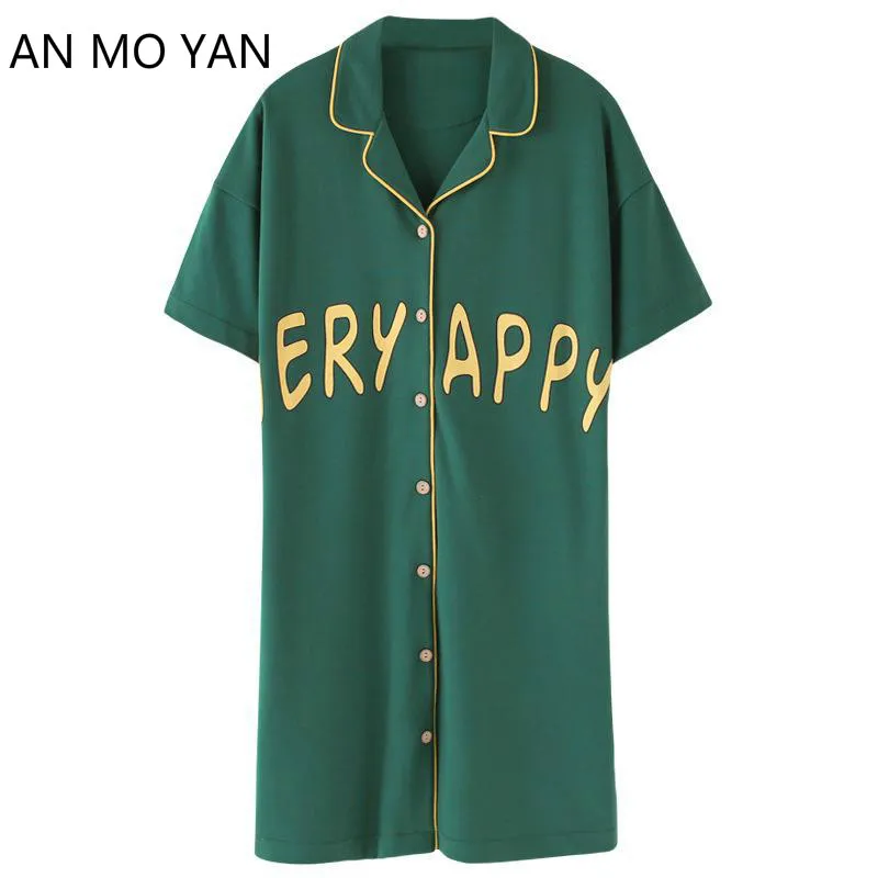 Женский хлопковый кардиган с отложным воротником Повседневная Длинная рубашка в