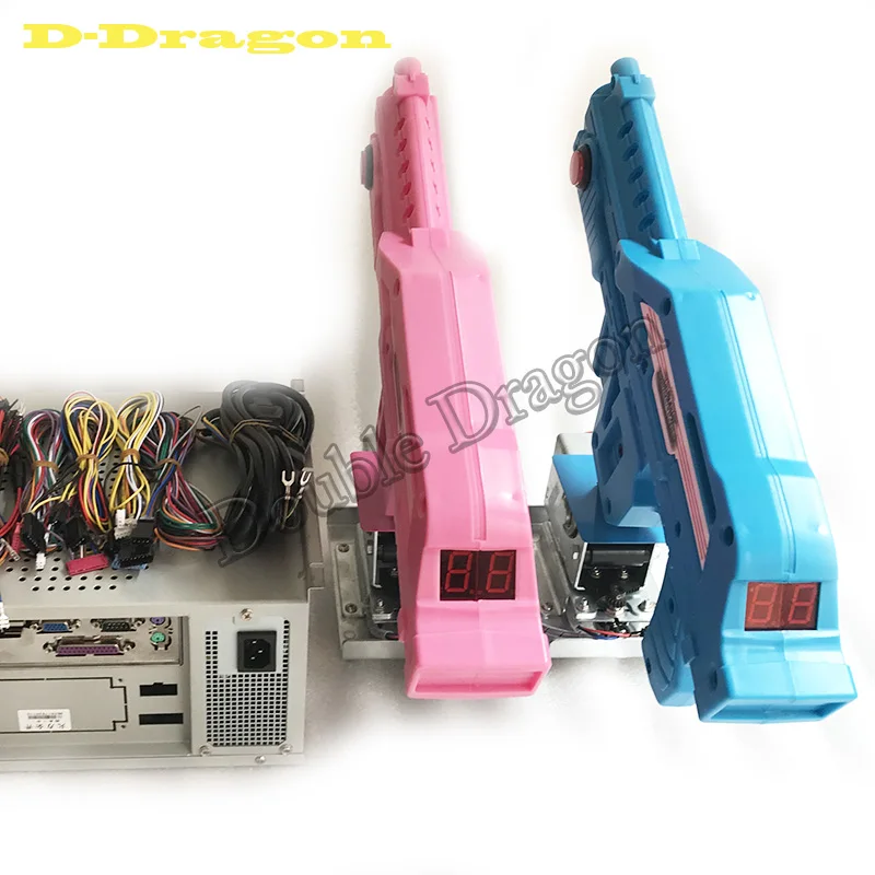 Главная плата с 2 пистолетами пришельцев/рай/Дом мертвых 3 в 1 аркадный симулятор