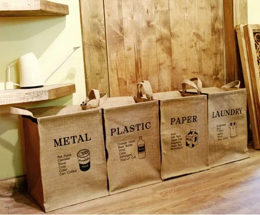 Закка Линен буквы квадратные сумки для хранения одежды складные дорожные белья