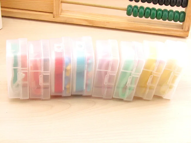 Бесплатная доставка! 1 партия = 20 комплектов! Контейнер для контактных линз с