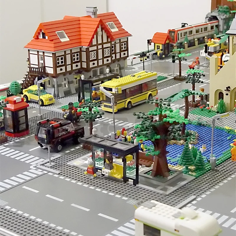 1 шт. Детский конструктор Дорога