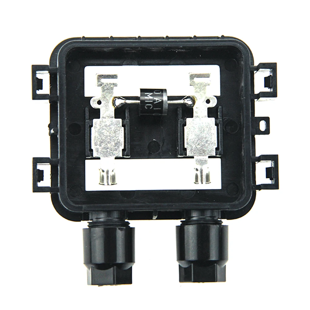 

1 Pcs 10W-50W Solar Junction Box With Cable Connector For PV Solar Panel