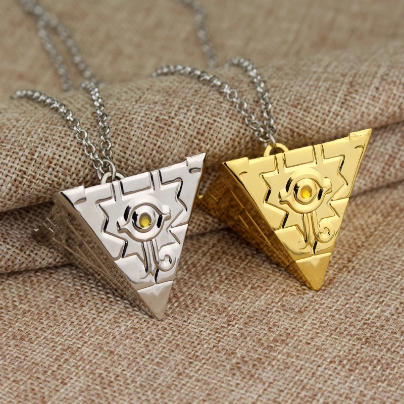 14 Стиль 3D Yugioh ожерелье yu gi ой золото Цвет аниме Миллениум кулон ювелирные изделия