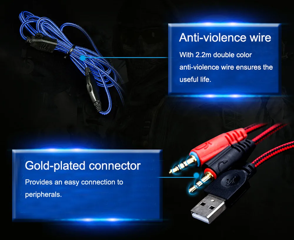 Игровые гарнитуры EPULA для Ps4, геймерская гарнитура, наушники с Виртуальным объемным басом, наушники с микрофоном, светодиодный светильник для компьютера, ПК, геймера